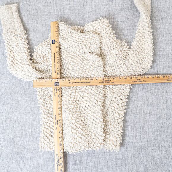 IRO Caty Looped Bouncle knit Jacket in Cream size 36 - Picture 5 of 10